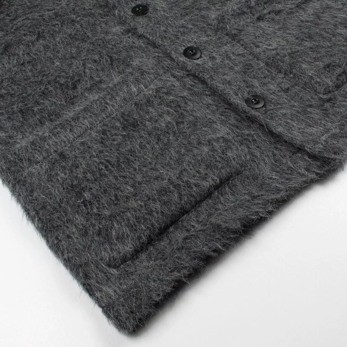 Our Legacy SPLASH - Cardigan - Grey Fuzz