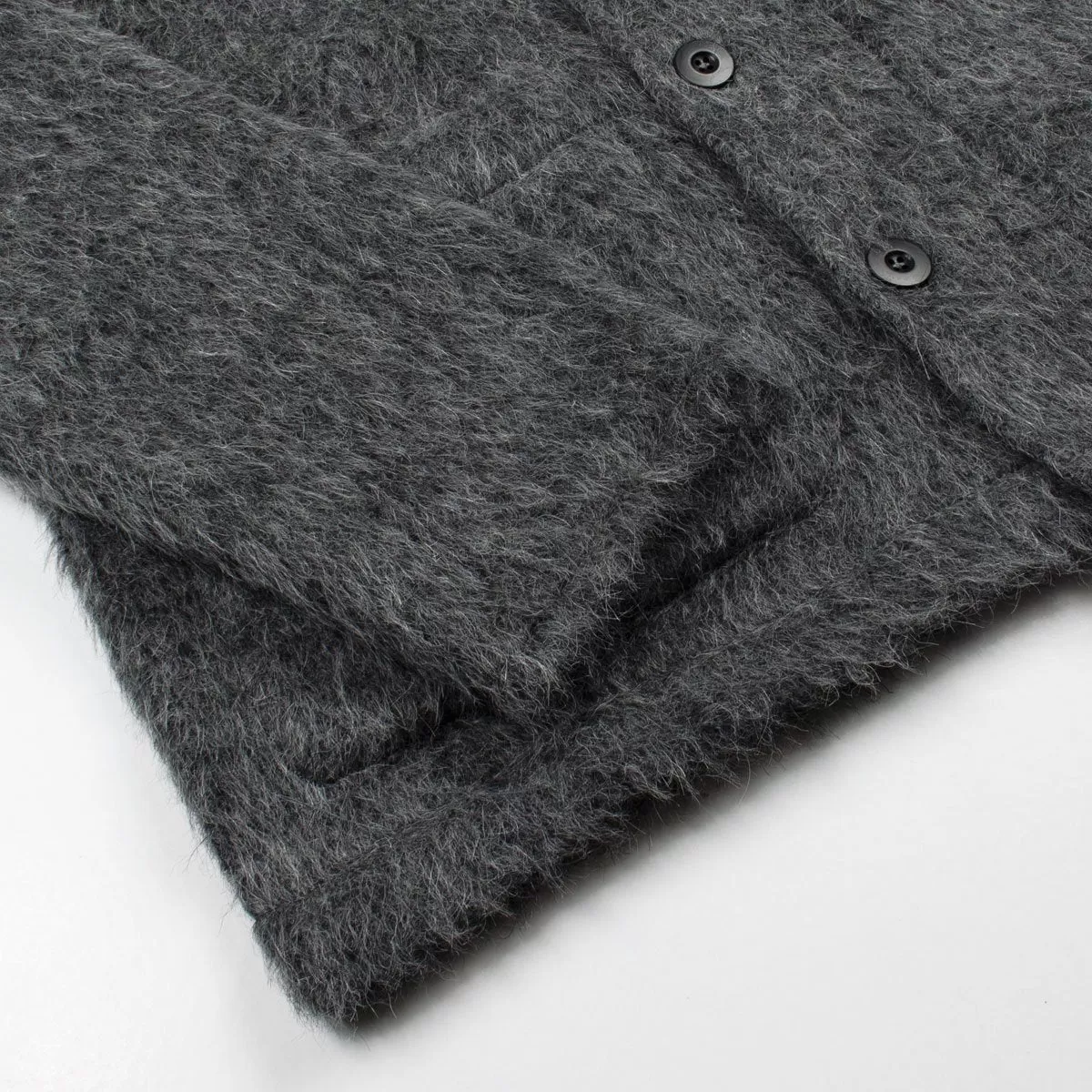 Our Legacy SPLASH - Cardigan - Grey Fuzz