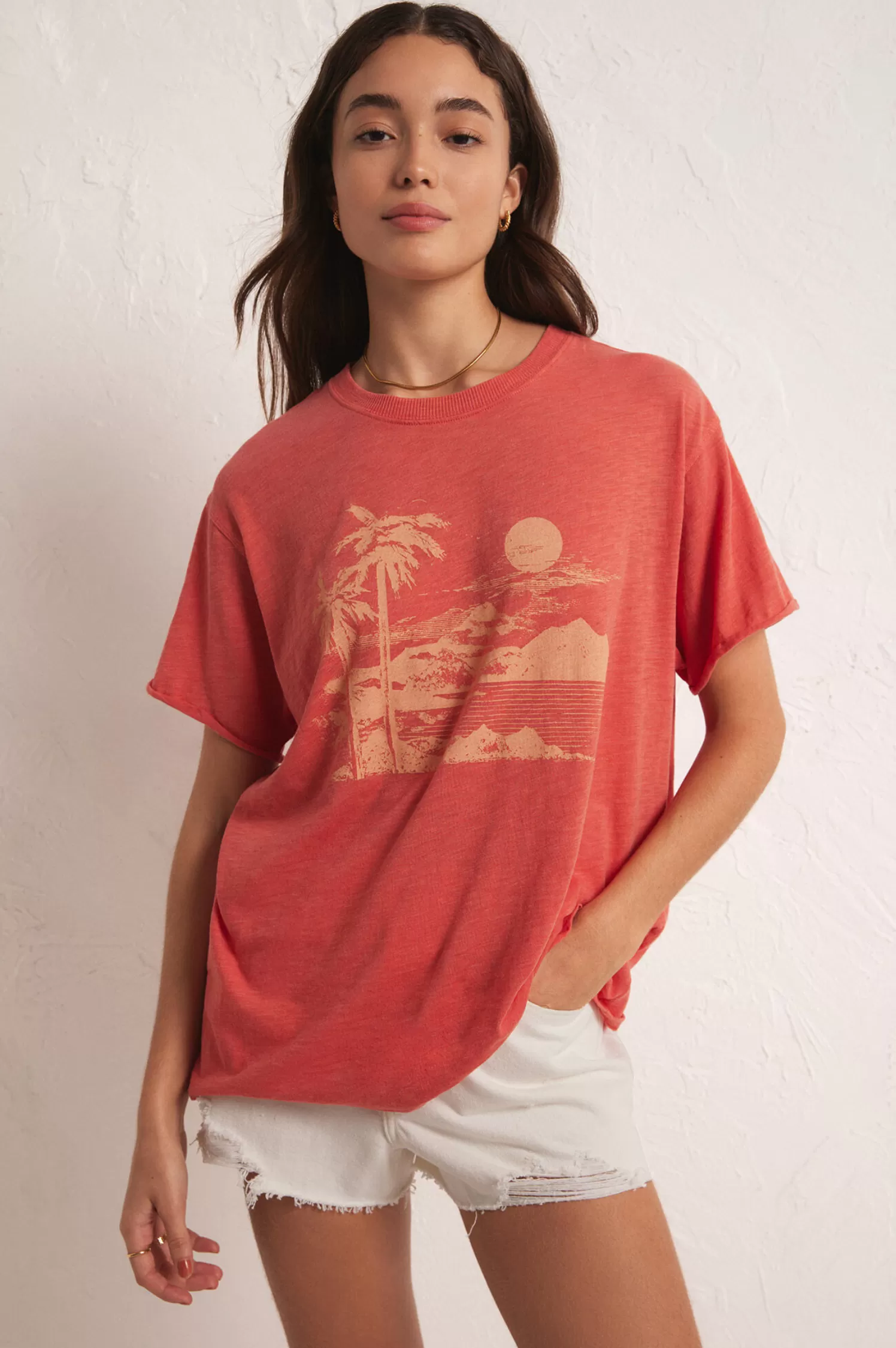 Oversized Sunset Tee