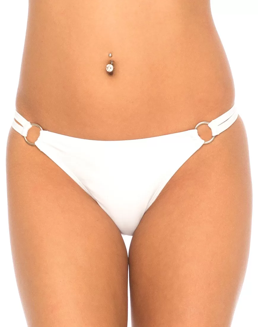 Pavlona Bikini Bottoms in White