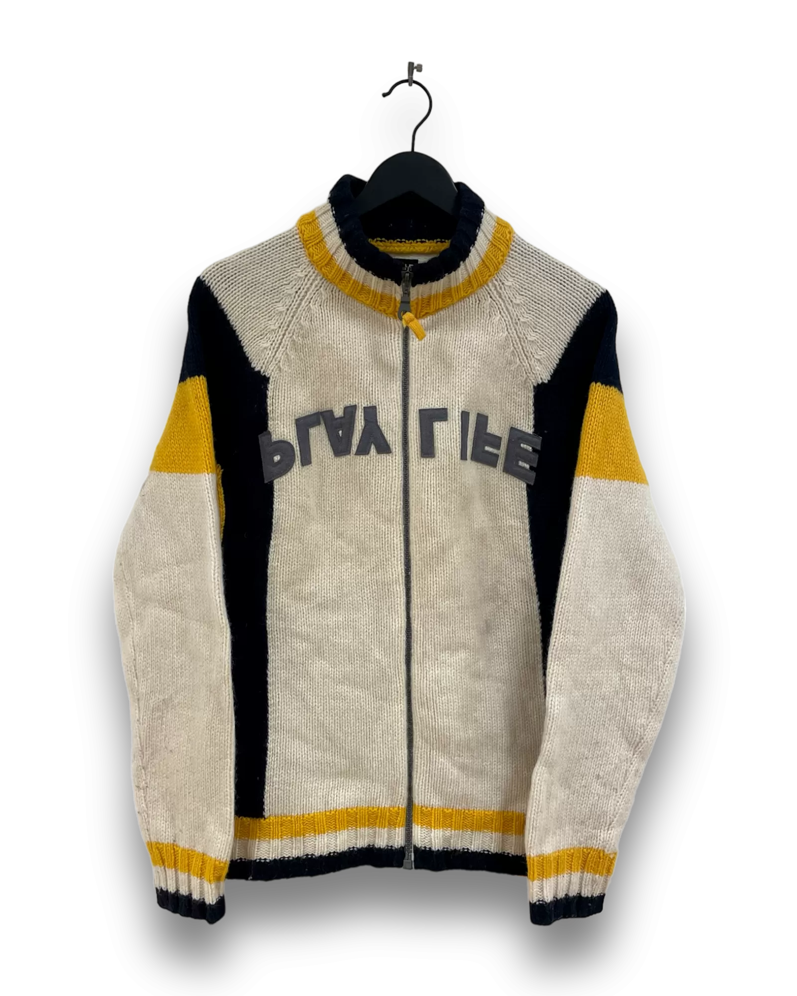 PLAYLIFE wool zip up L