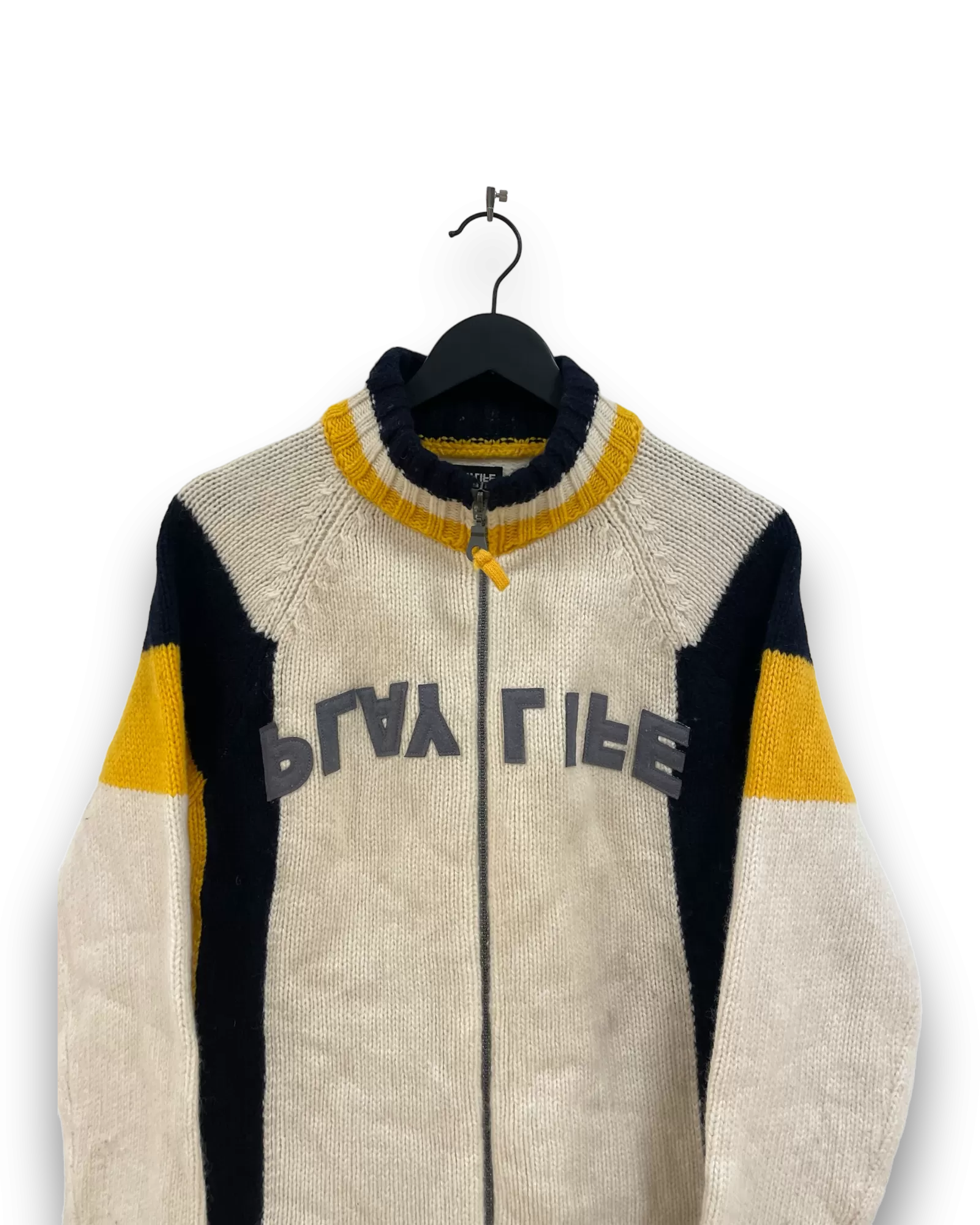 PLAYLIFE wool zip up L