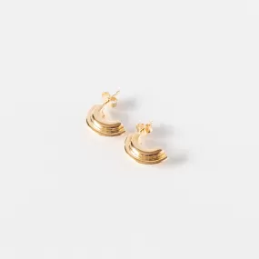 PNEUS Small Half Hoop Earrings