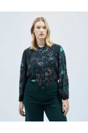 Print Paisleys Blouse