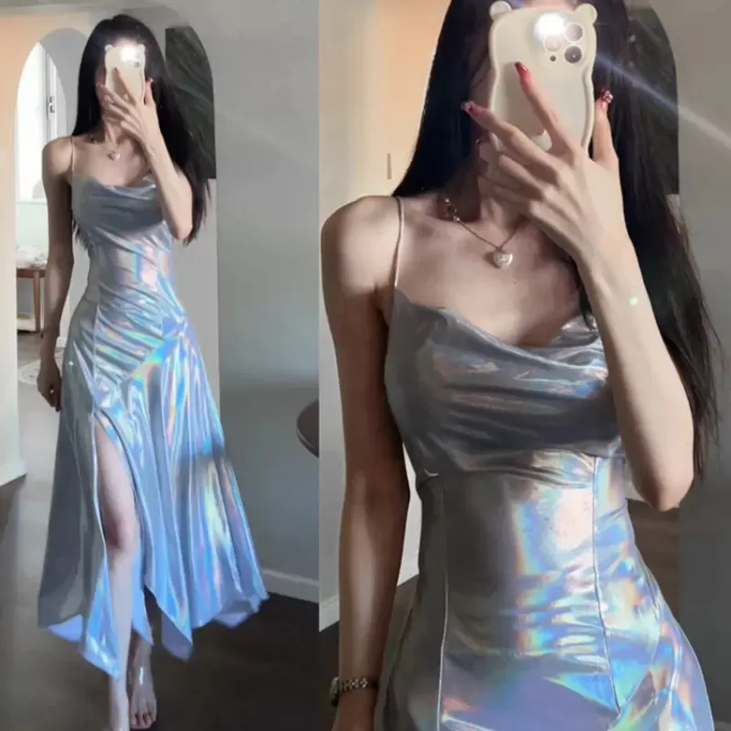 Radiant Aura Petal Dress