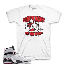 Retro 8 Alternate Shirt - Scared Money - White