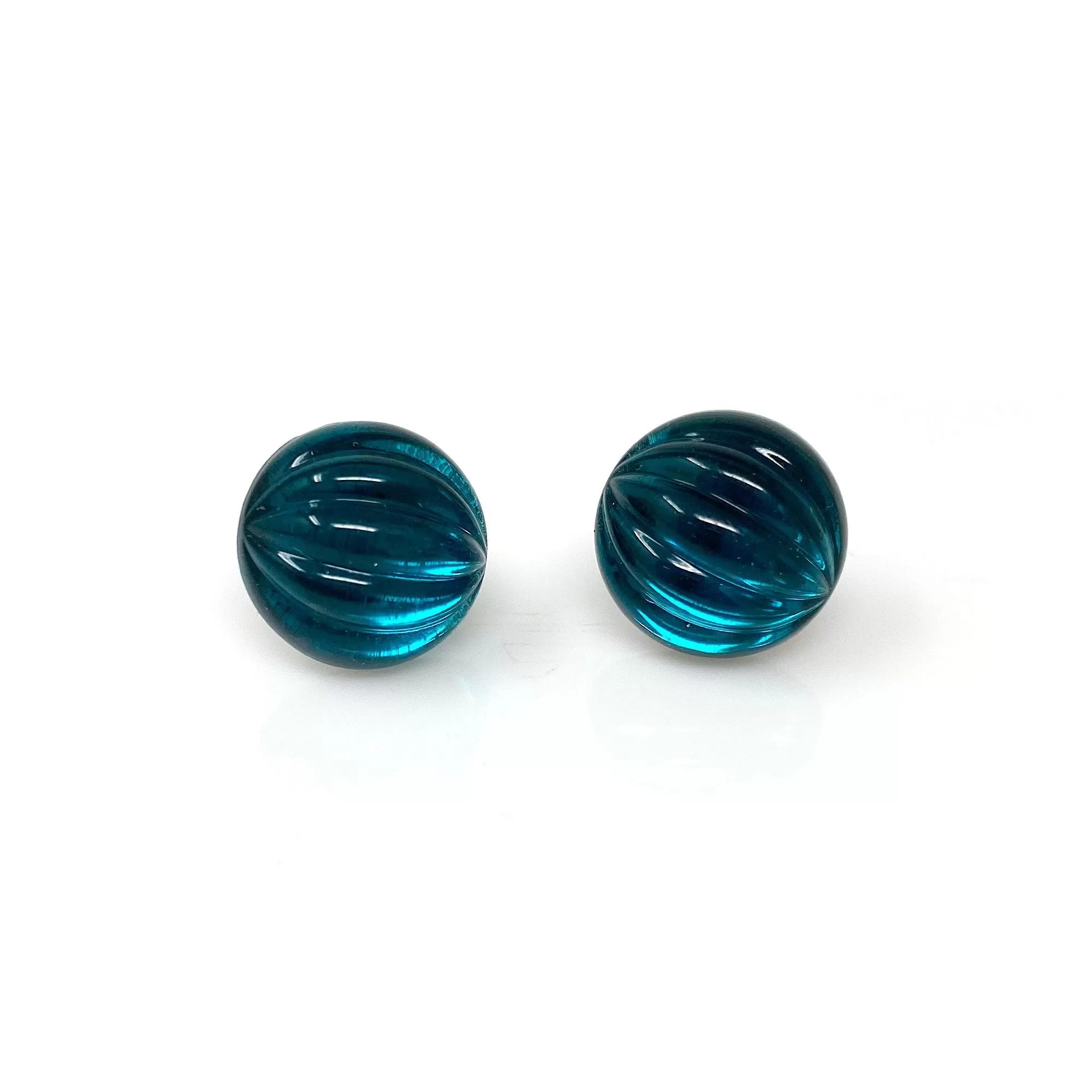 RONA ridged indicolite studs