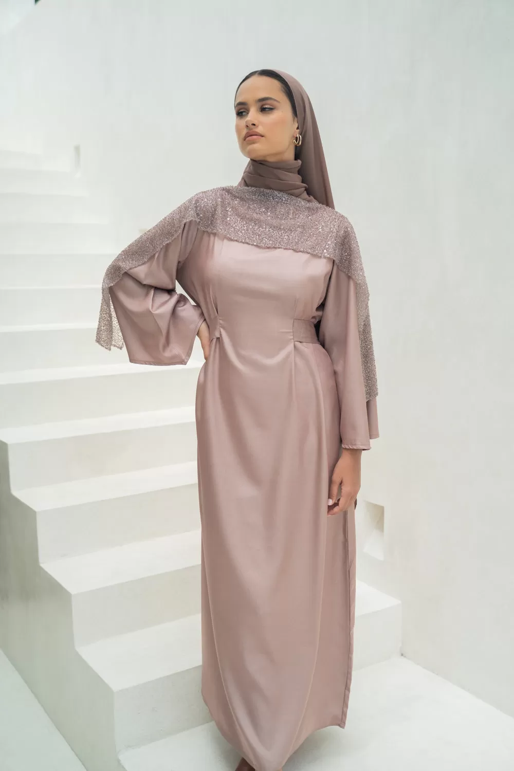 Rosewood Abaya