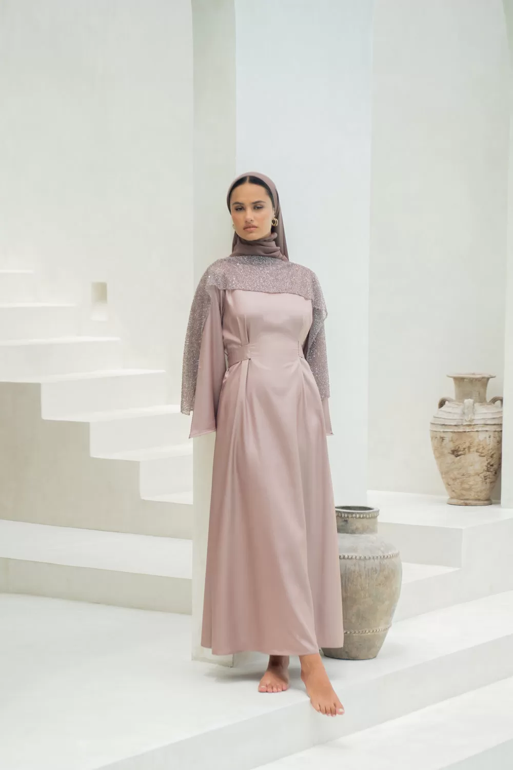 Rosewood Abaya