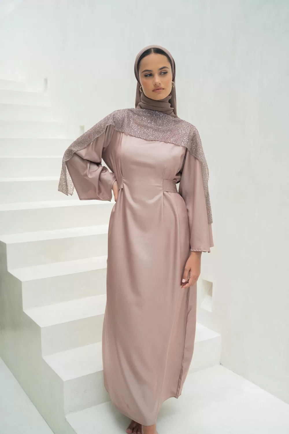 Rosewood Abaya