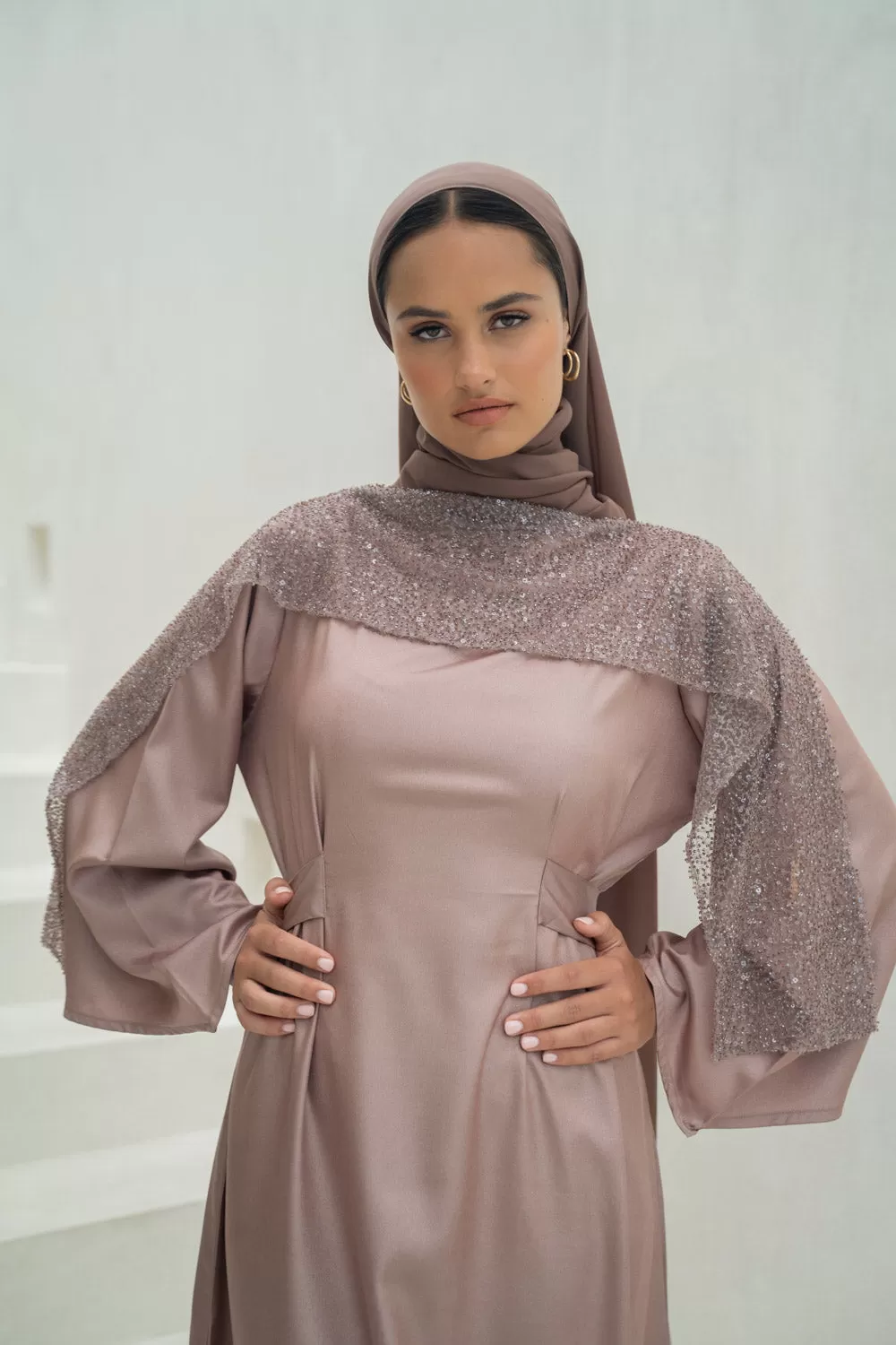 Rosewood Abaya