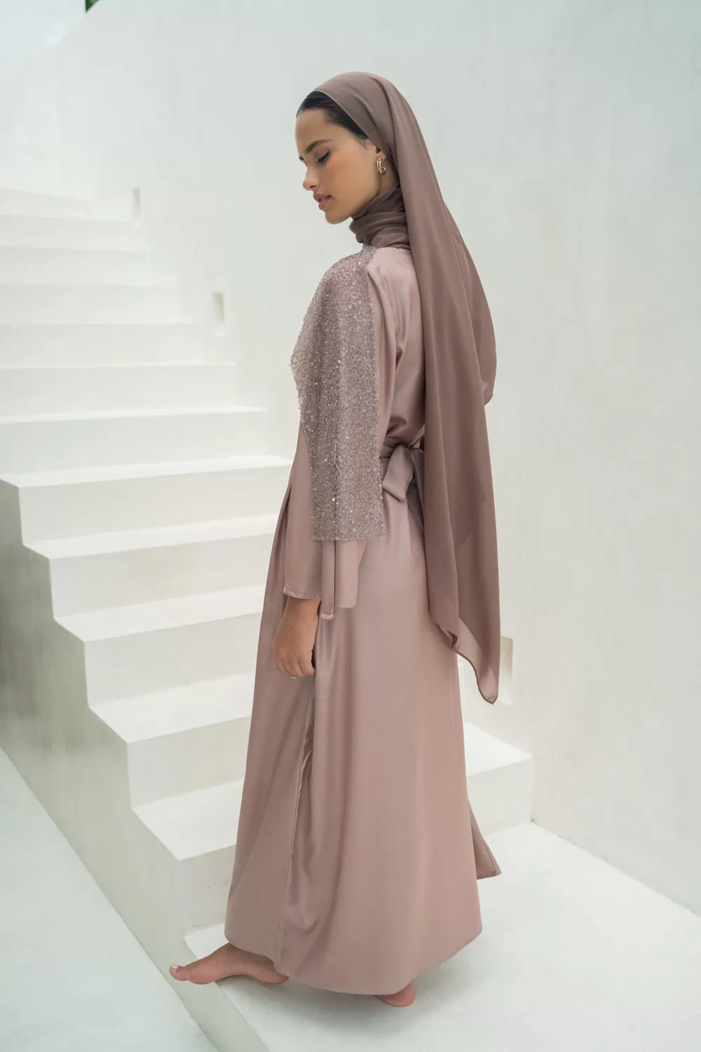 Rosewood Abaya