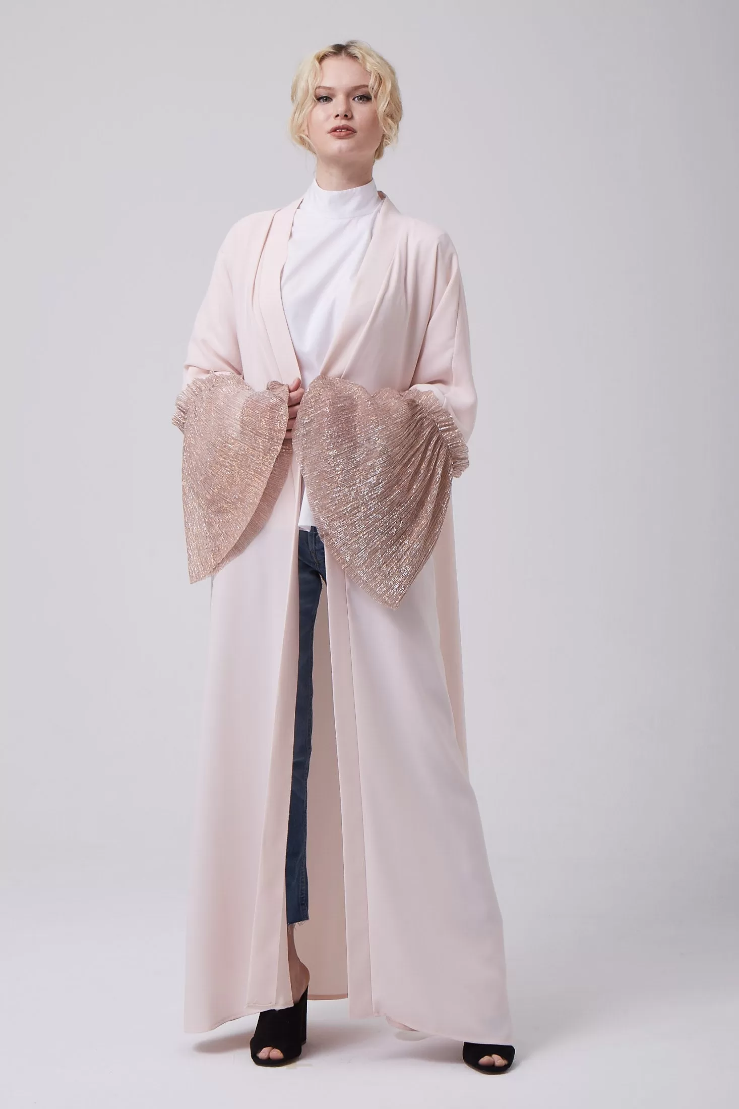 Silver Abaya