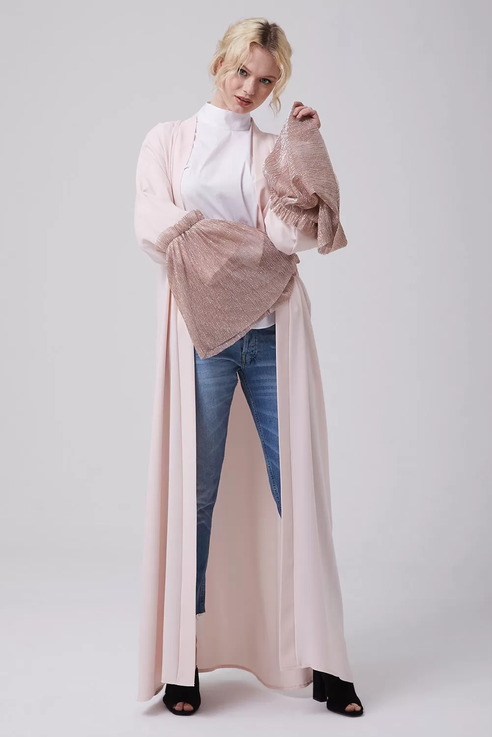 Silver Abaya