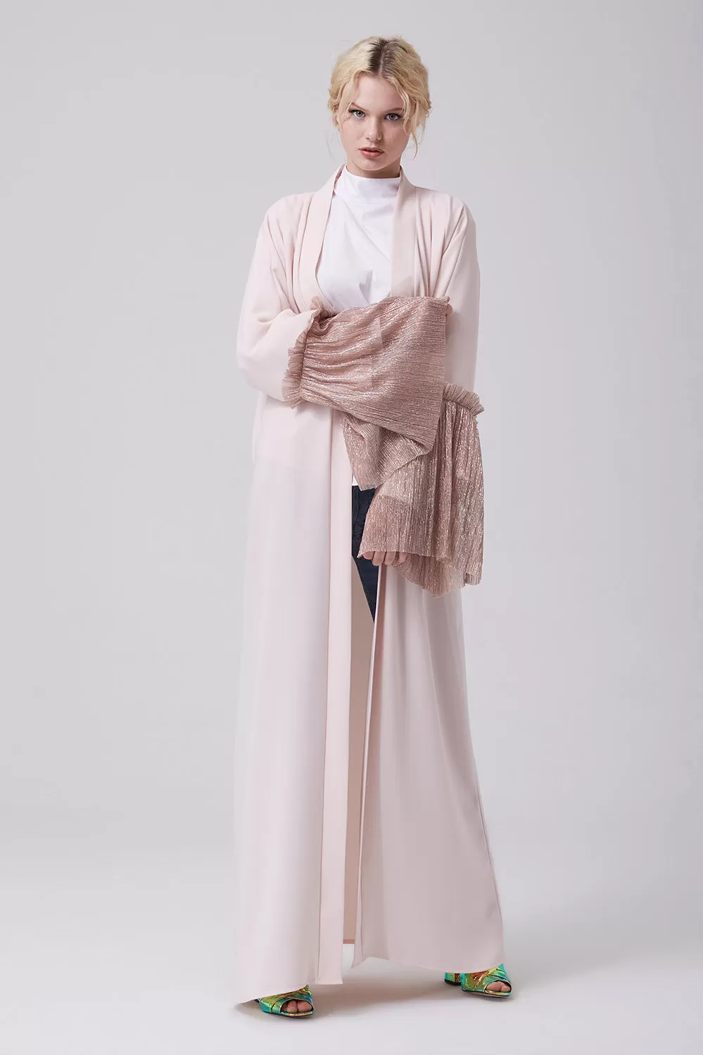 Silver Abaya