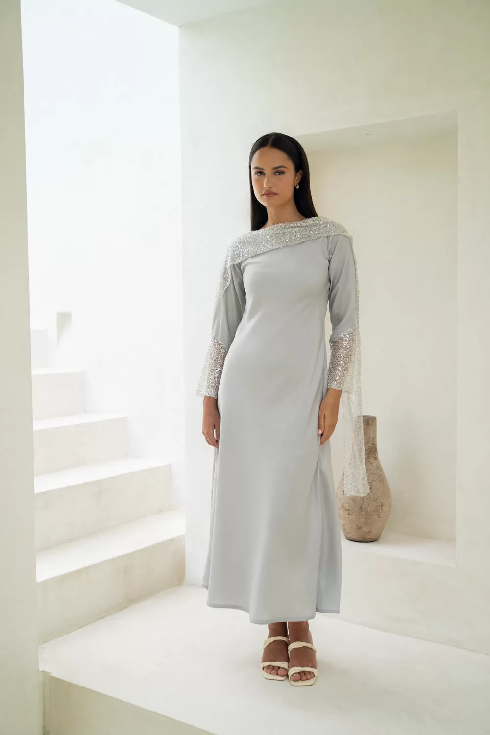 Silver Mist Dress