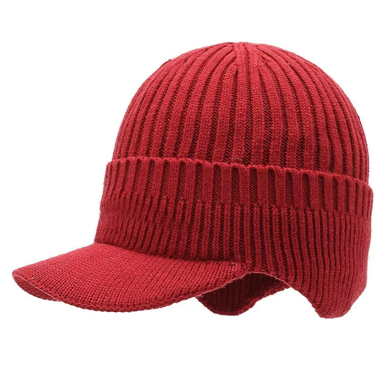 Solid Color Bonnet Beanie (with/without brim)