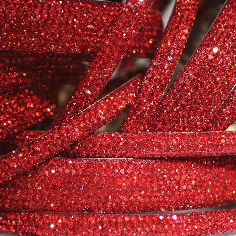 Sundar Bangles  Bollywood Red Crystal