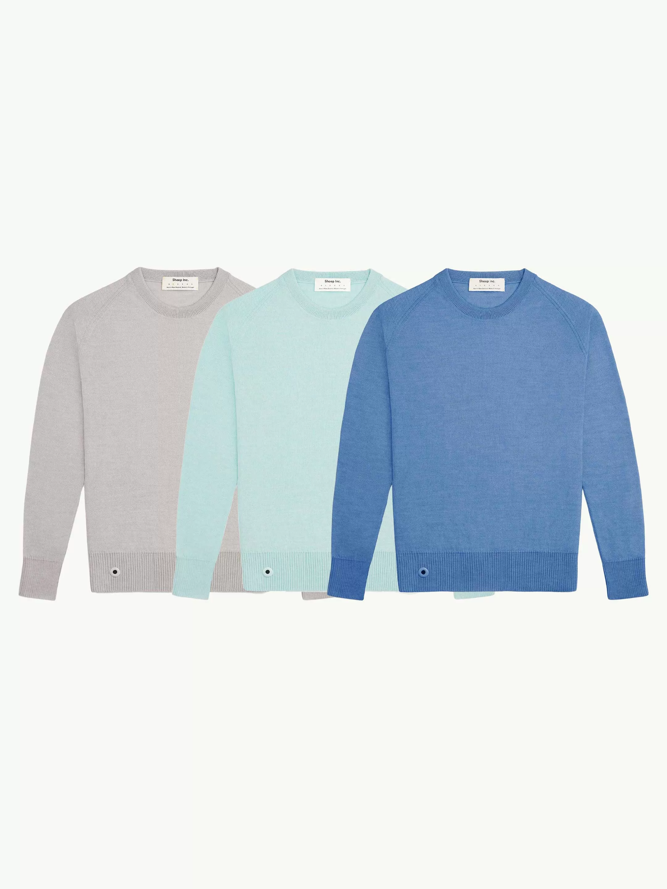 The Crewneck Light - Aqua Green