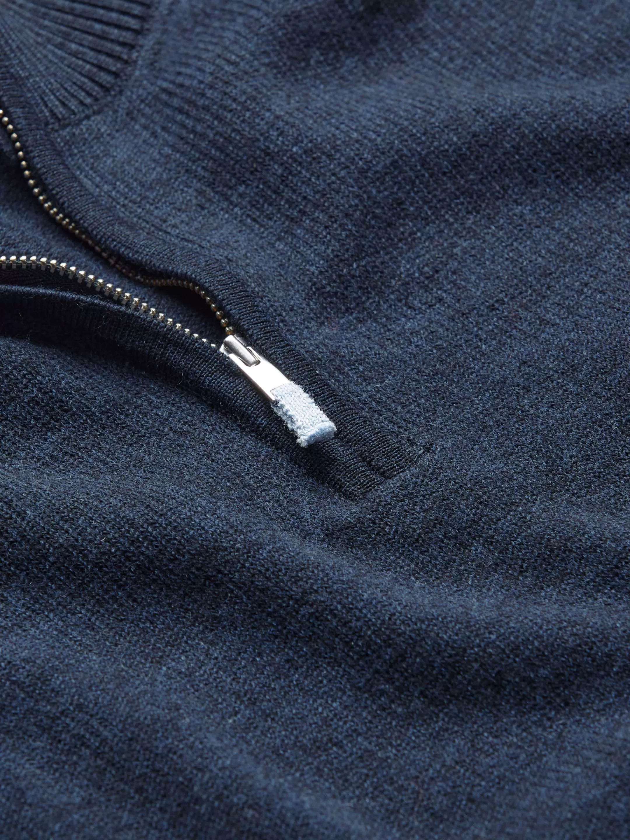 The Half Zip - Pacific Blue