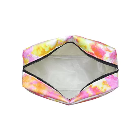 Tropical Tie Dye NGIL Large Cosmetic Travel Pouch