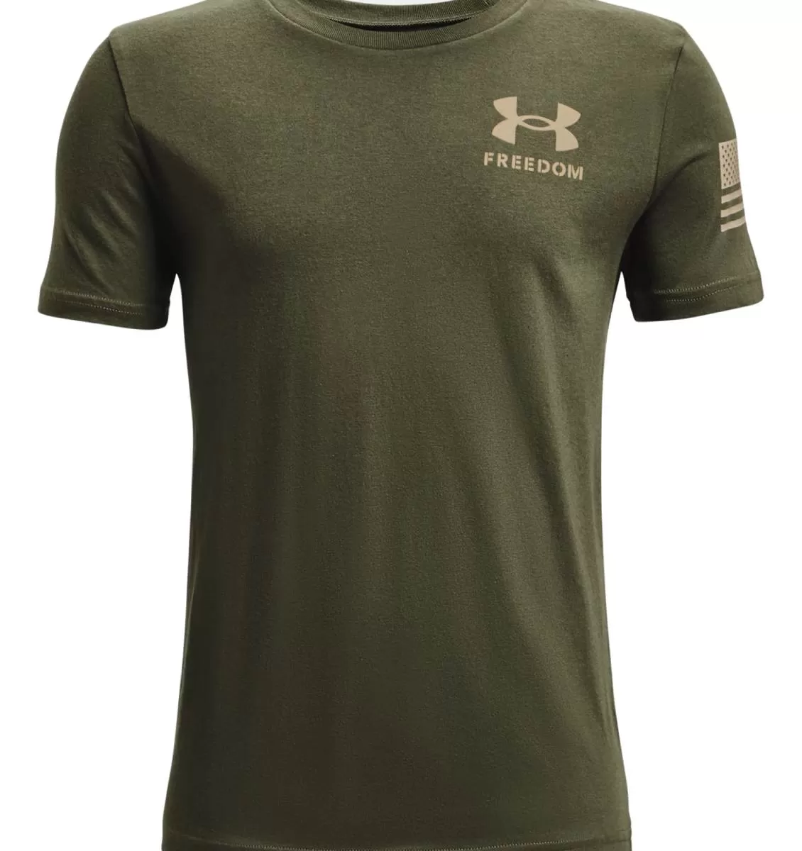 Under Armour Boys' UA Freedom Flag Short Sleeve T-Shirt