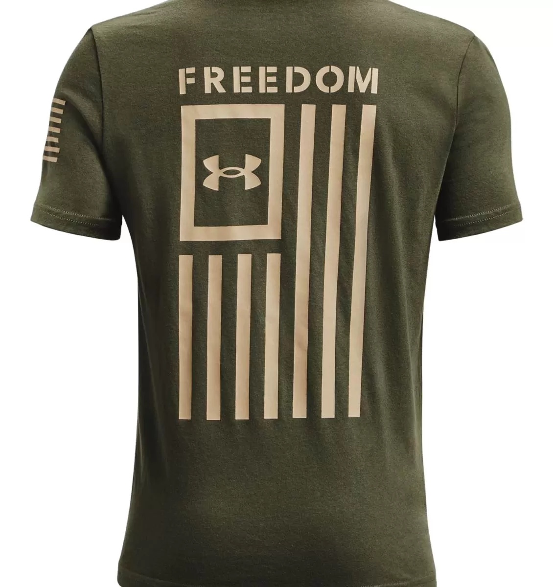 Under Armour Boys' UA Freedom Flag Short Sleeve T-Shirt