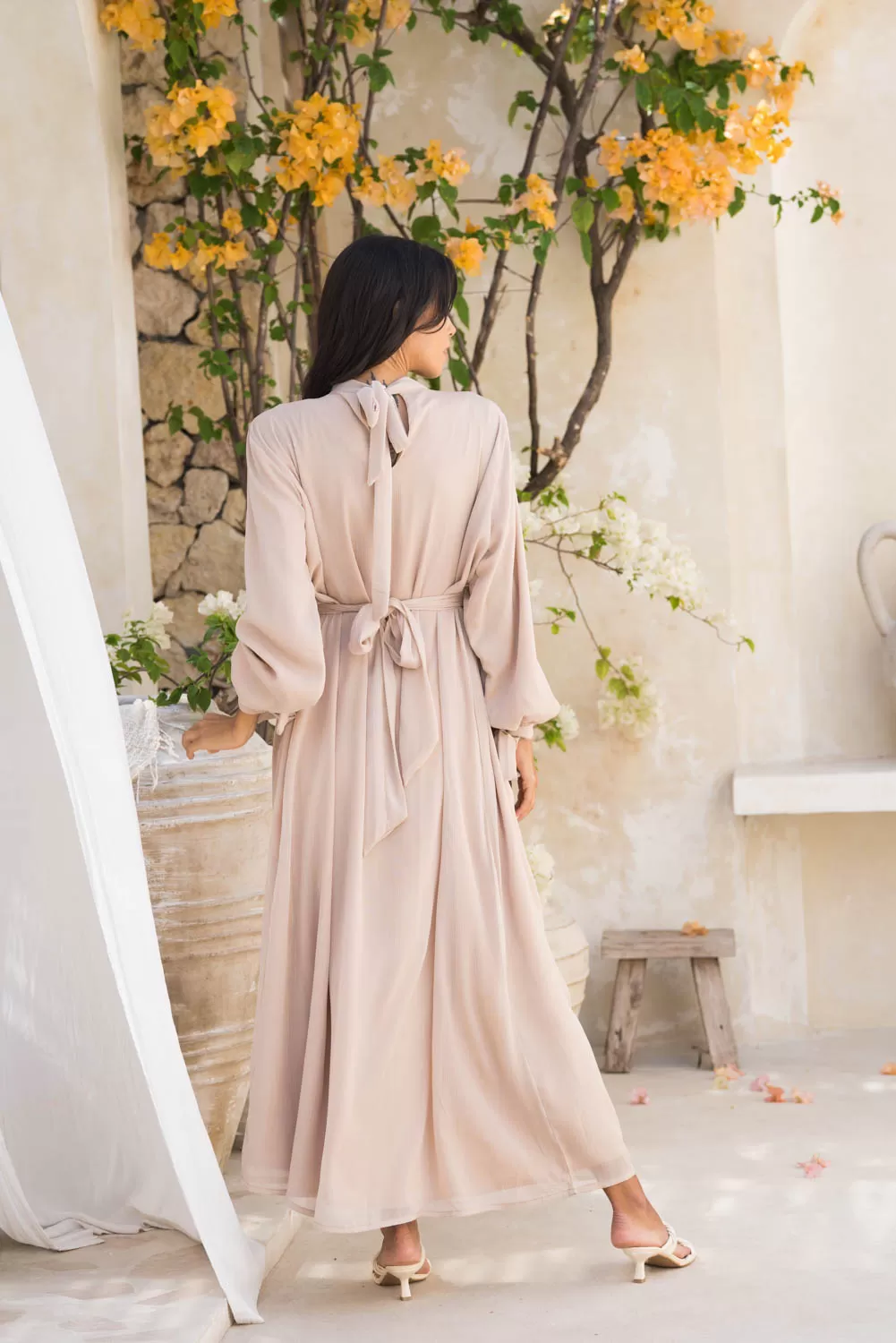 Vanilla Veil Abaya