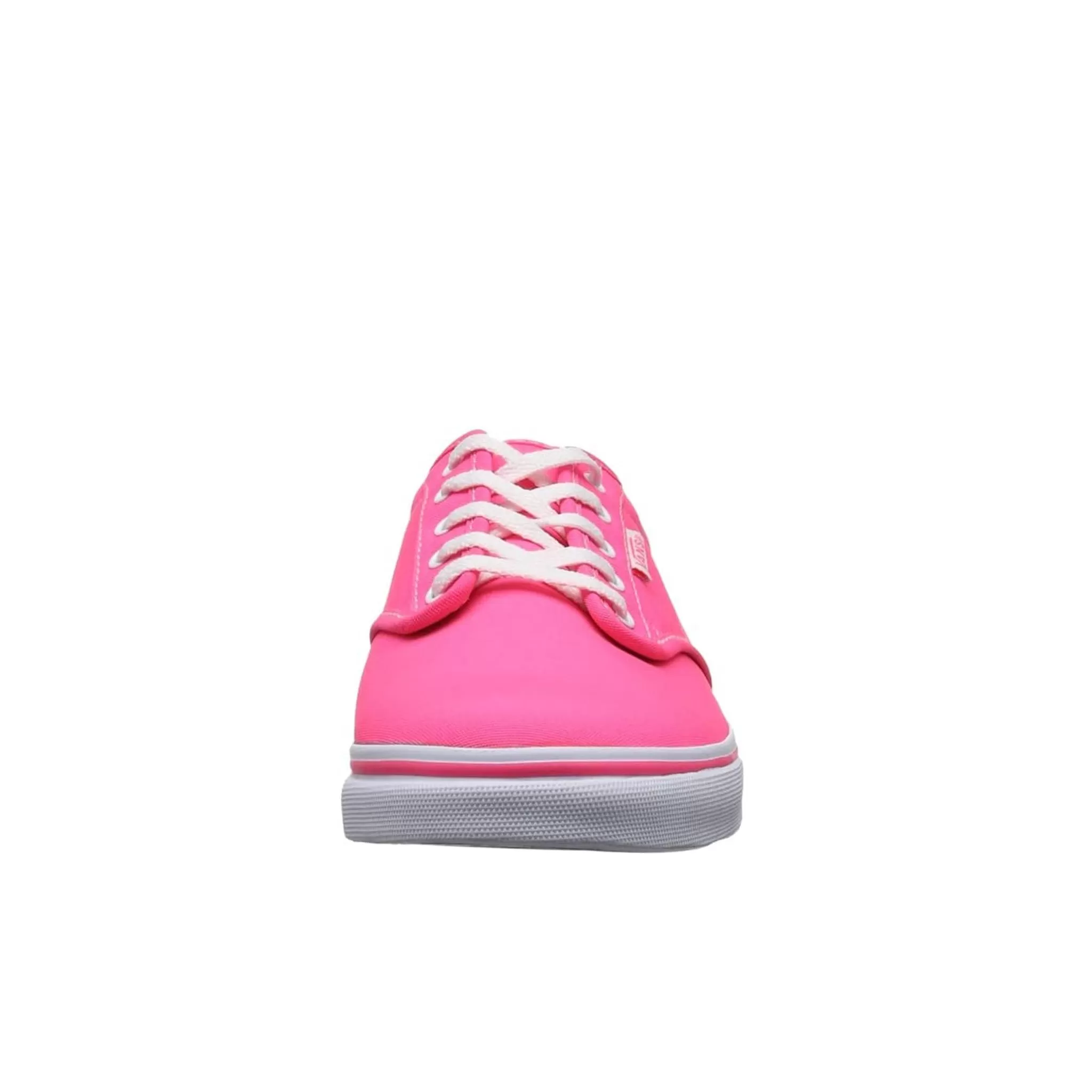 Vans Atwood Low Lace-Up Pink Canvas Womens Plimsolls NJO5T1