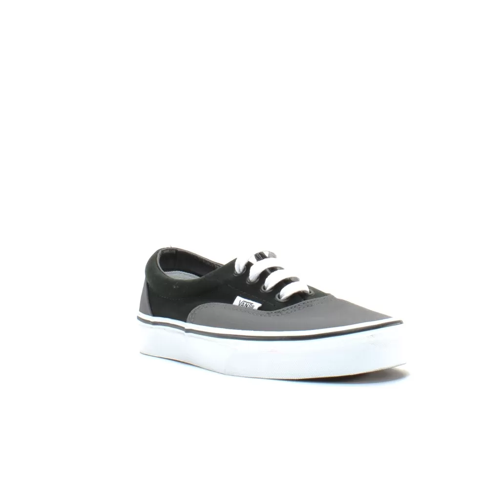 Vans Off The Wall Era Pewter Black Low Lace Up Unisex Trainers EW4PBQ