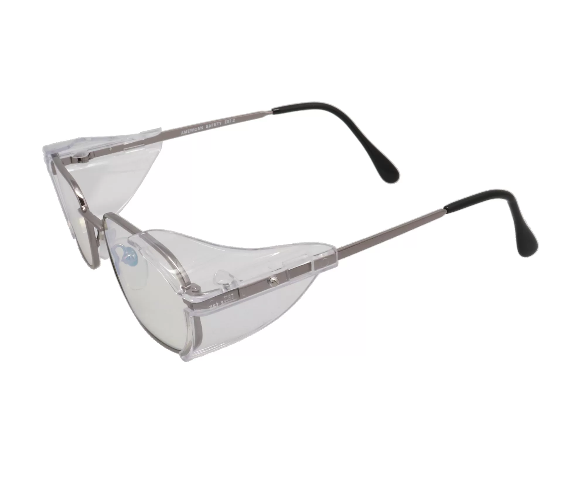 VF Hustler Safety Glasses Silver (Pink Multi Flash)