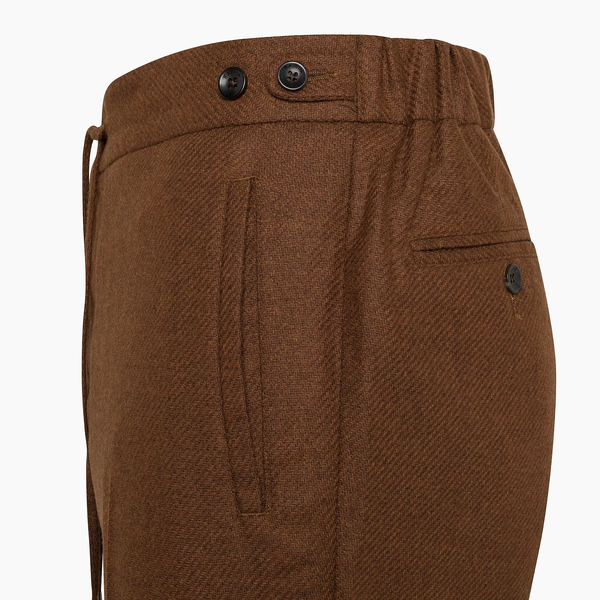 Vince easy pants in Twill Wool Flannel