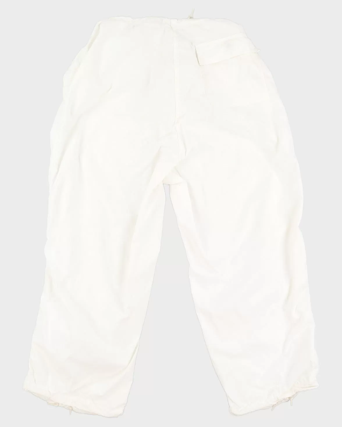 Vintage 00s White Parachute Pants - W36