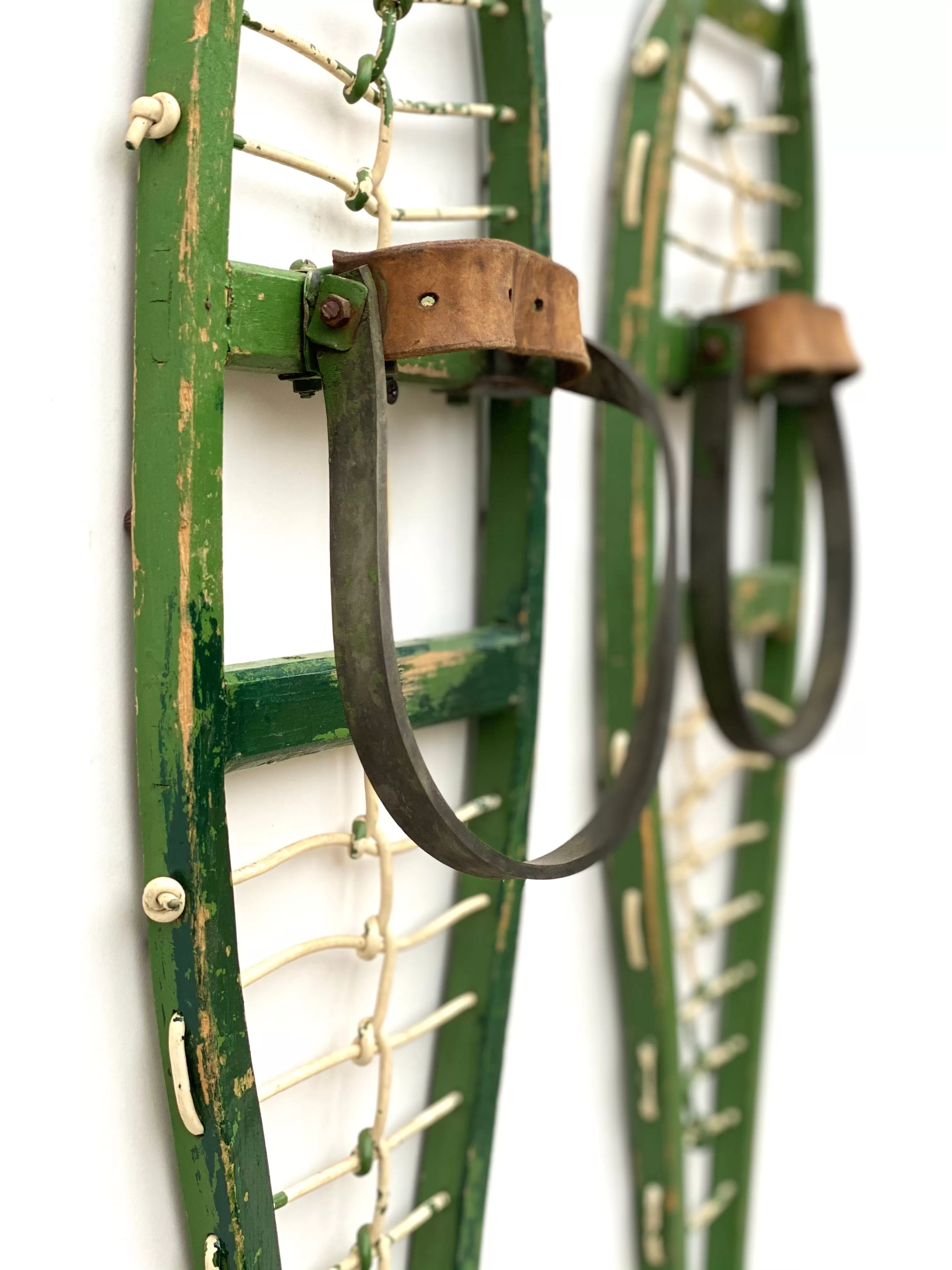 Vintage Swiss Ojibwa/ Chippewa Style Snowshoes