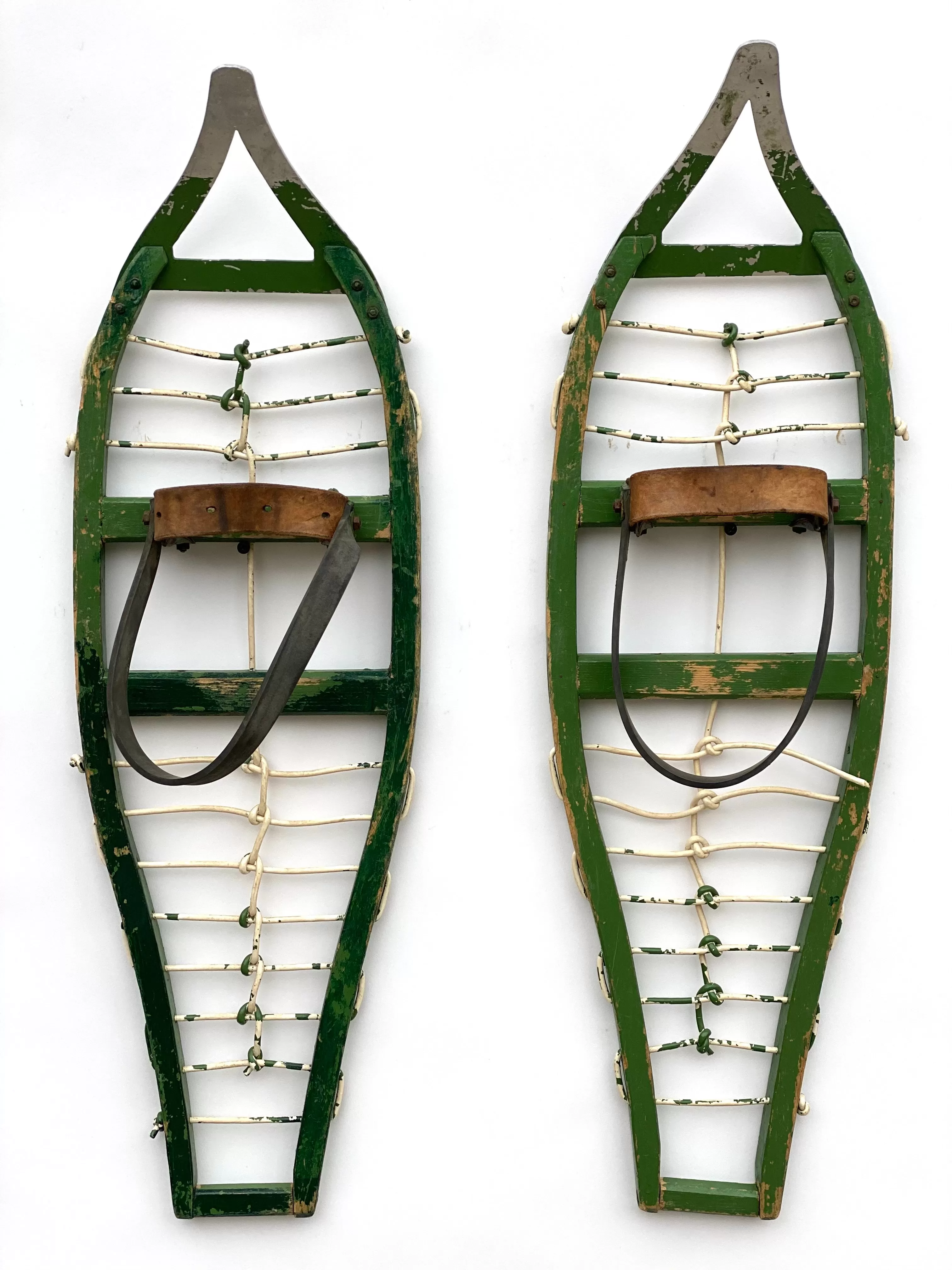 Vintage Swiss Ojibwa/ Chippewa Style Snowshoes