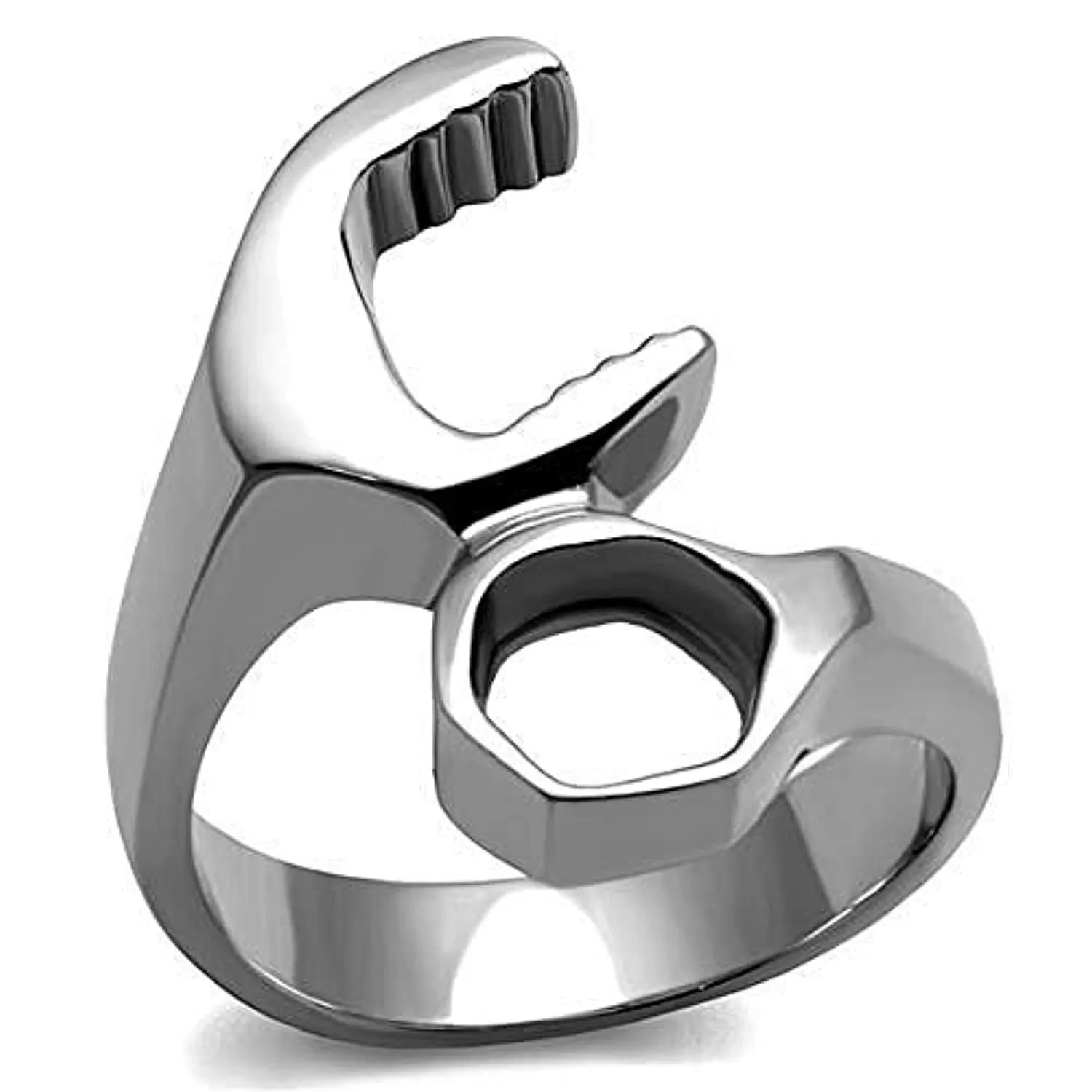 WildKlass Stainless Steel Ring High Polished Men