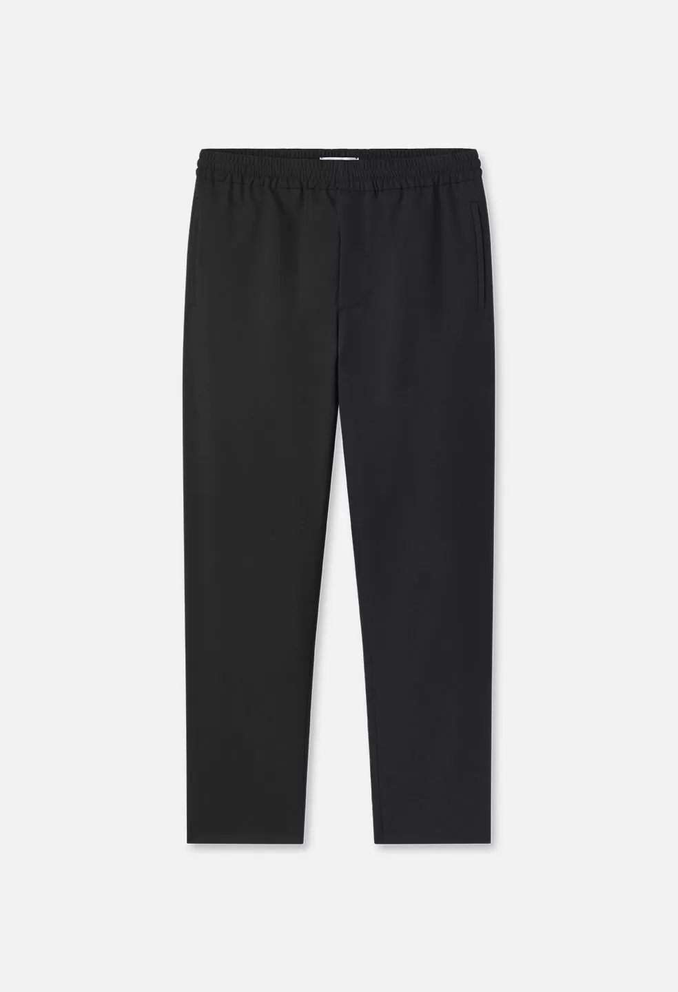 Wool Easy Trouser / Black Italian Wool